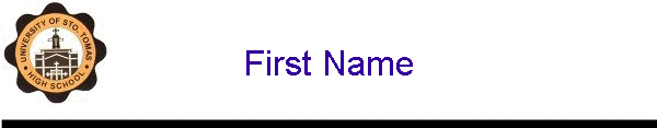 First Name