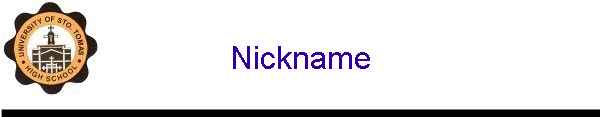 Nickname