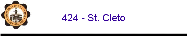 424 - St. Cleto