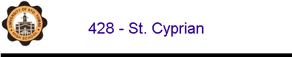 428 - St. Cyprian